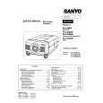 SANYO PLC9000 Manual de Servicio