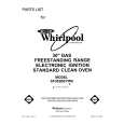 WHIRLPOOL SF302BEYN0 Catálogo de piezas