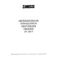 ZANUSSI ZV130T Manual de Usuario