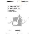 CASIO LK-92TV Manual del propietario