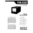 SONY PVM-8200T Manual de Servicio