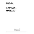 CANON BJC-80 Manual de Servicio