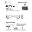 PIONEER MJ-D707/KU Manual de Usuario