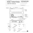 KENWOOD KAC-7252 Manual de Servicio