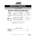 JVC KD-G317 for EU Manual de Servicio