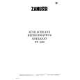 ZANUSSI ZU1500 Manual de Usuario