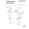 KENWOOD KPAHD100 Manual de Servicio