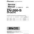 PIONEER DV-260-S/KUXCN/CA Manual de Servicio