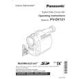 PANASONIC PVDV121 Manual de Usuario