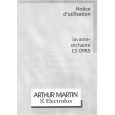 ARTHUR MARTIN ELECTROLUX LS0985 Manual de Usuario