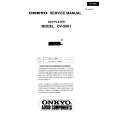 ONKYO DVS501 Manual de Servicio
