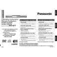 PANASONIC DVDS77 Manual de Usuario