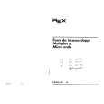 REX-ELECTROLUX DFV43NE Manual de Usuario