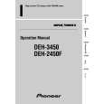 PIONEER DEH-3450/XM/ES Manual de Usuario
