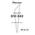 PIONEER DV-343/KUXQ Manual de Usuario