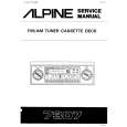 ALPINE 7307 Manual de Servicio