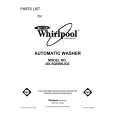 WHIRLPOOL 2DLSQ8000JQ3 Catálogo de piezas