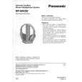 PANASONIC RPWH20 Manual de Usuario