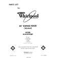 WHIRLPOOL RH4930XLW0 Catálogo de piezas
