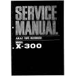 AKAI X-300 Manual de Servicio