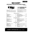 SHARP QT70 Manual de Servicio