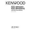 KENWOOD KDC-MP5029V Manual de Usuario