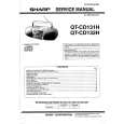 SHARP QTCD132H Manual de Servicio