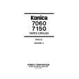 KONICA 7060 Manual de Servicio
