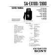 SONY SA-S900 Manual de Servicio
