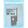 SENNHEISER SK 1011 Manual de Usuario