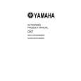 YAMAHA DX7 Manual de Usuario