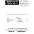 HITACHI CM2086A3UX Manual de Servicio