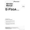 PIONEER S-F50A/XDCN Manual de Servicio