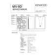 KENWOOD MV-9D Manual de Servicio
