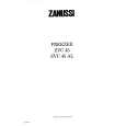 ZANUSSI ZVC45 Manual de Usuario
