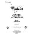 WHIRLPOOL RF395PXXW0 Catálogo de piezas