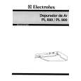 ELECTROLUX PL900WH Manual de Usuario