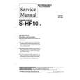 PIONEER SHF10 Manual de Servicio