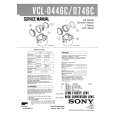SONY VCL0446C Manual de Servicio