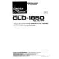 PIONEER CLD-1700 Manual de Servicio