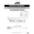 JVC RX-D302B for SE Manual de Servicio