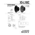SONY XSL100C Manual de Servicio