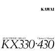 KAWAI KX430 Manual de Usuario