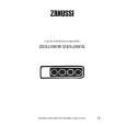 ZANUSSI ZES4500W Manual de Usuario