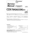 PIONEER CDXMG6036 Manual de Servicio