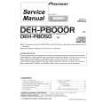 PIONEER DEH-P8050R Manual de Servicio