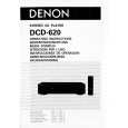 DENON DCD-620 Manual de Usuario
