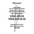 PIONEER VSX-D510/SDPWXJI Manual de Usuario