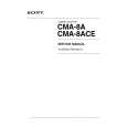 SONY CMA-8A Manual de Servicio