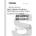 TOSHIBA SDV291C Manual de Servicio